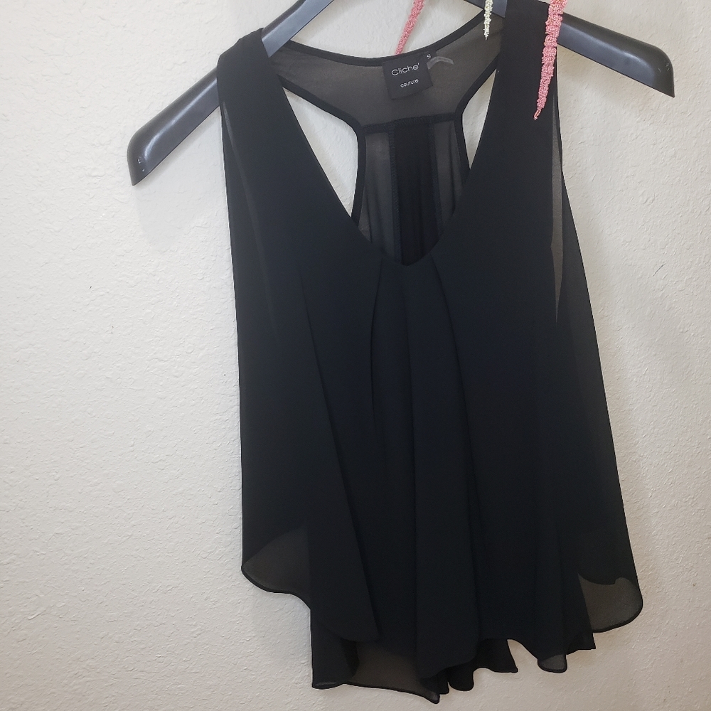 Cliche' Couture Tank Top Size S